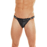 Leather Studded Brief Default Title Mens Leather